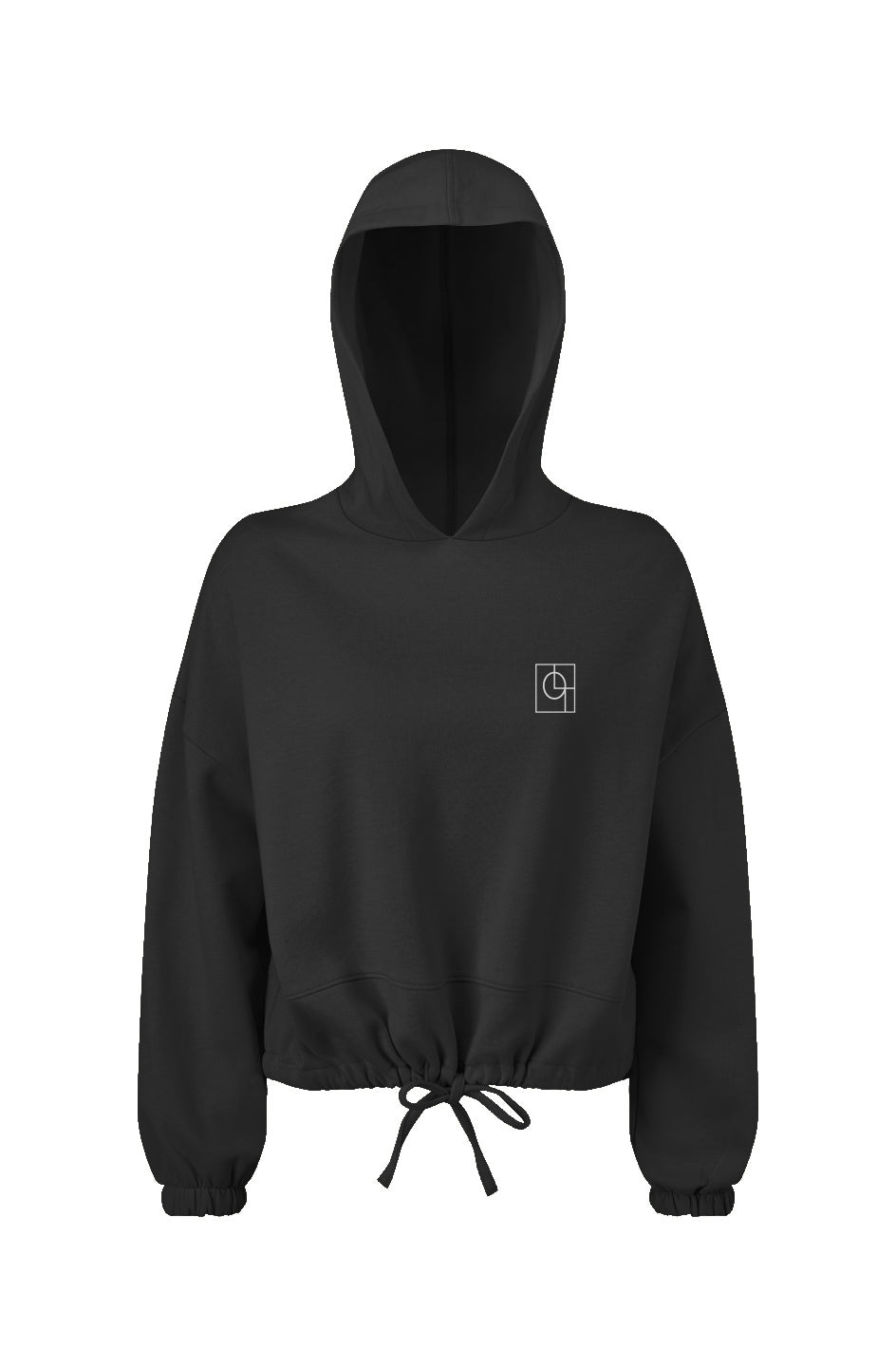 QATYL Ladies' Cropped Hooded Sweatshirt