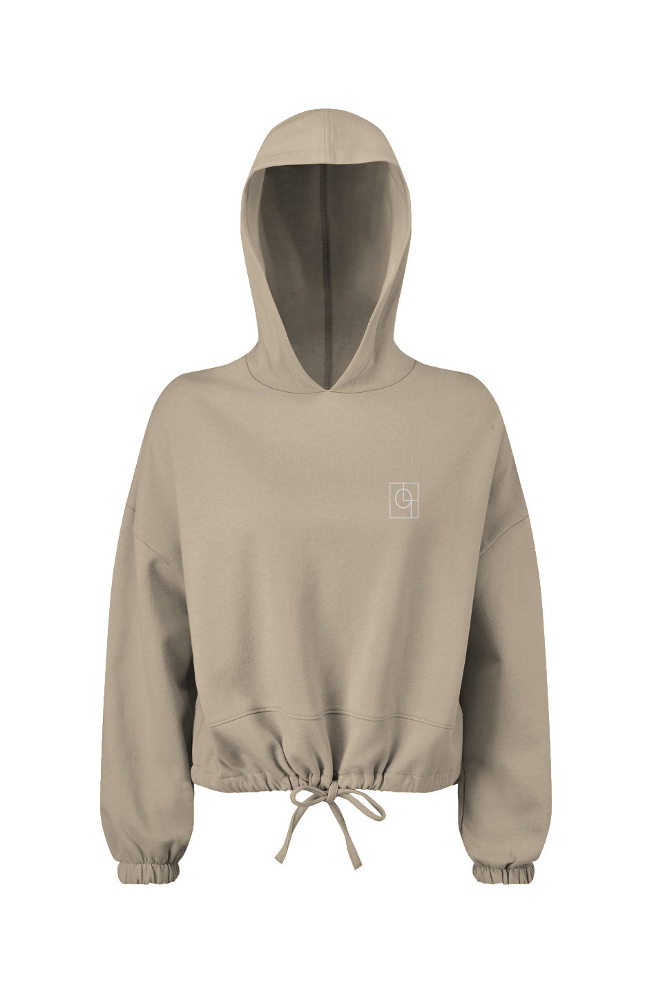 QATYL Ladies' Cropped Hooded Sweatshirt