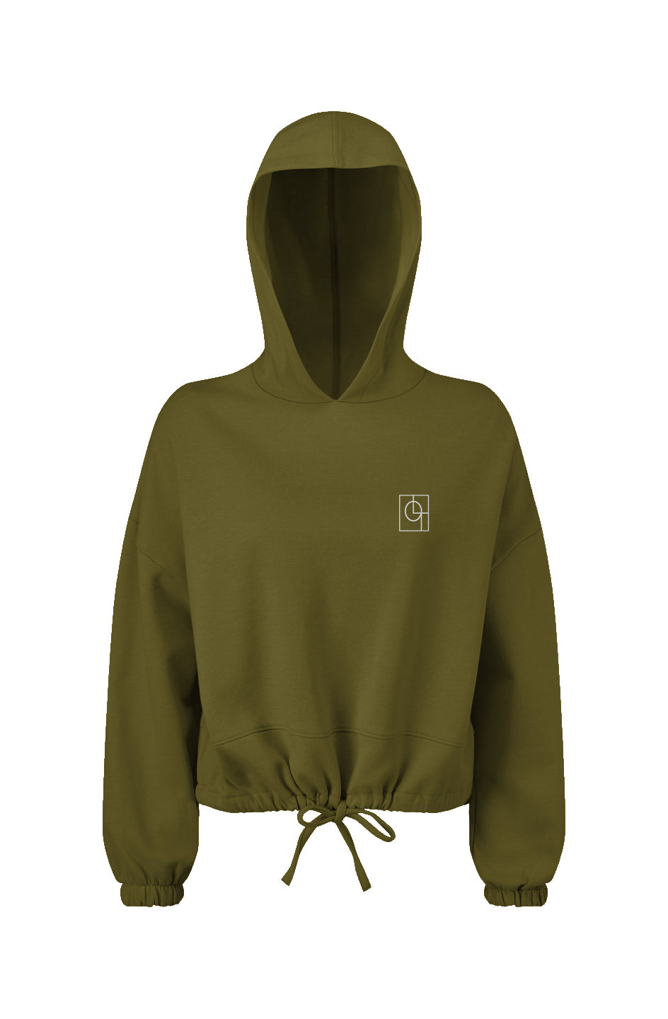 QATYL Ladies' Cropped Hooded Sweatshirt