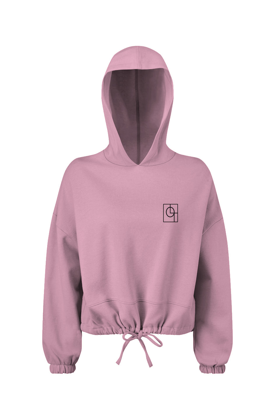 QATYL Ladies' Cropped Hooded Sweatshirt