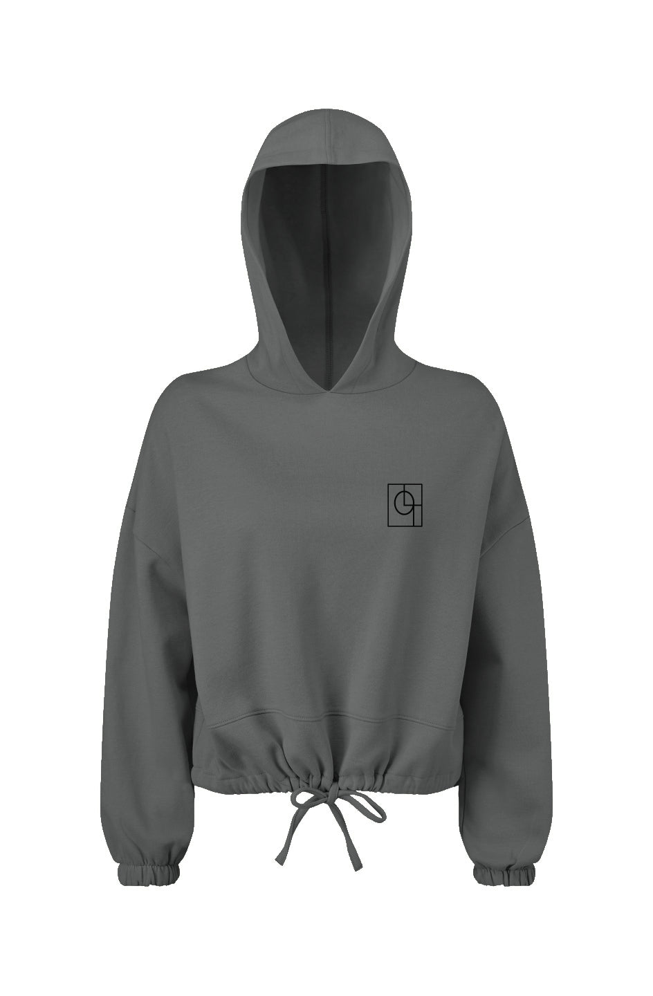 QATYL Ladies' Cropped Hooded Sweatshirt