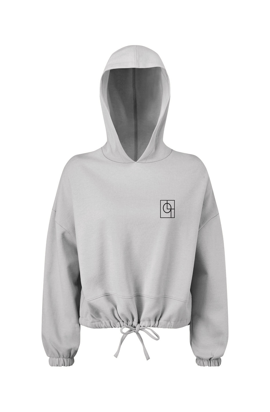 QATYL Ladies' Cropped Hooded Sweatshirt